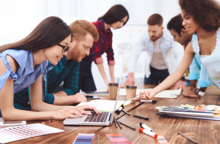 employees all working in a single table