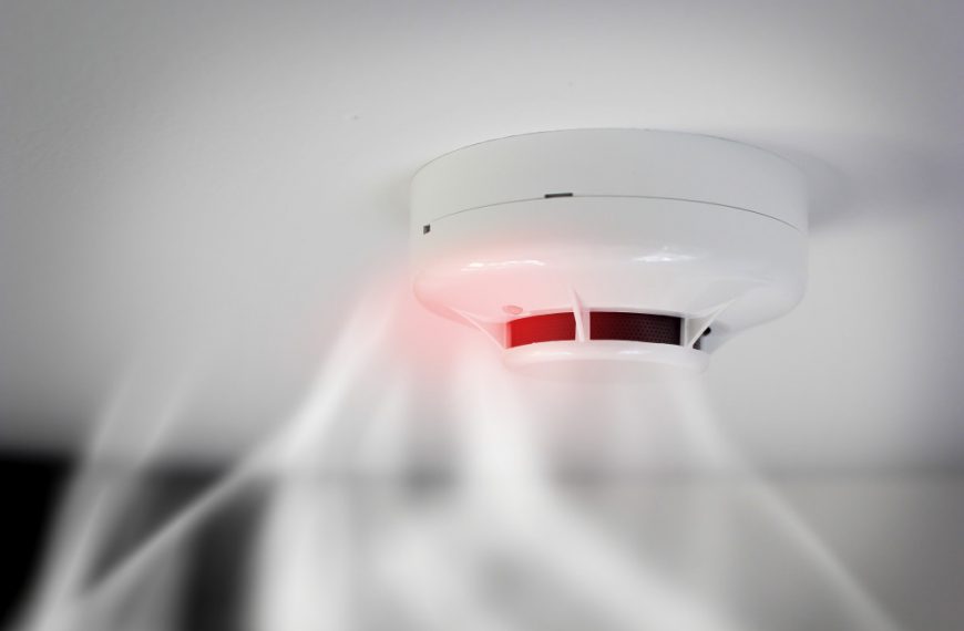 a smoke detector