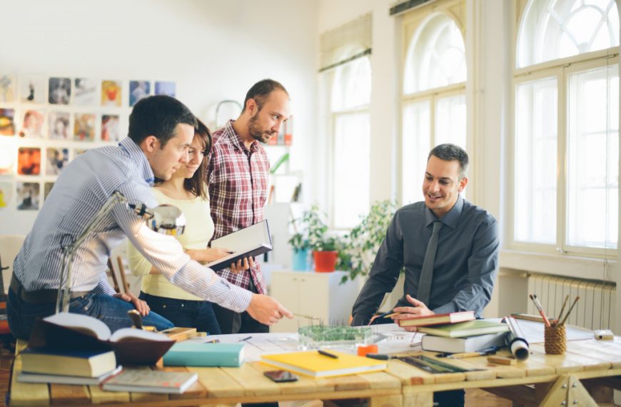 employees of a small company